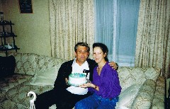 Fred Haydock; Katherine (Kat) McDougal Wheeler McCandless; Lois Street house in Rochester NH